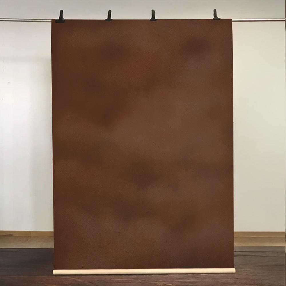 Kate 5x7pi Texture Rouille Marron Abstrait Toile de fond Peinte à la main - Kate Backdrop FR