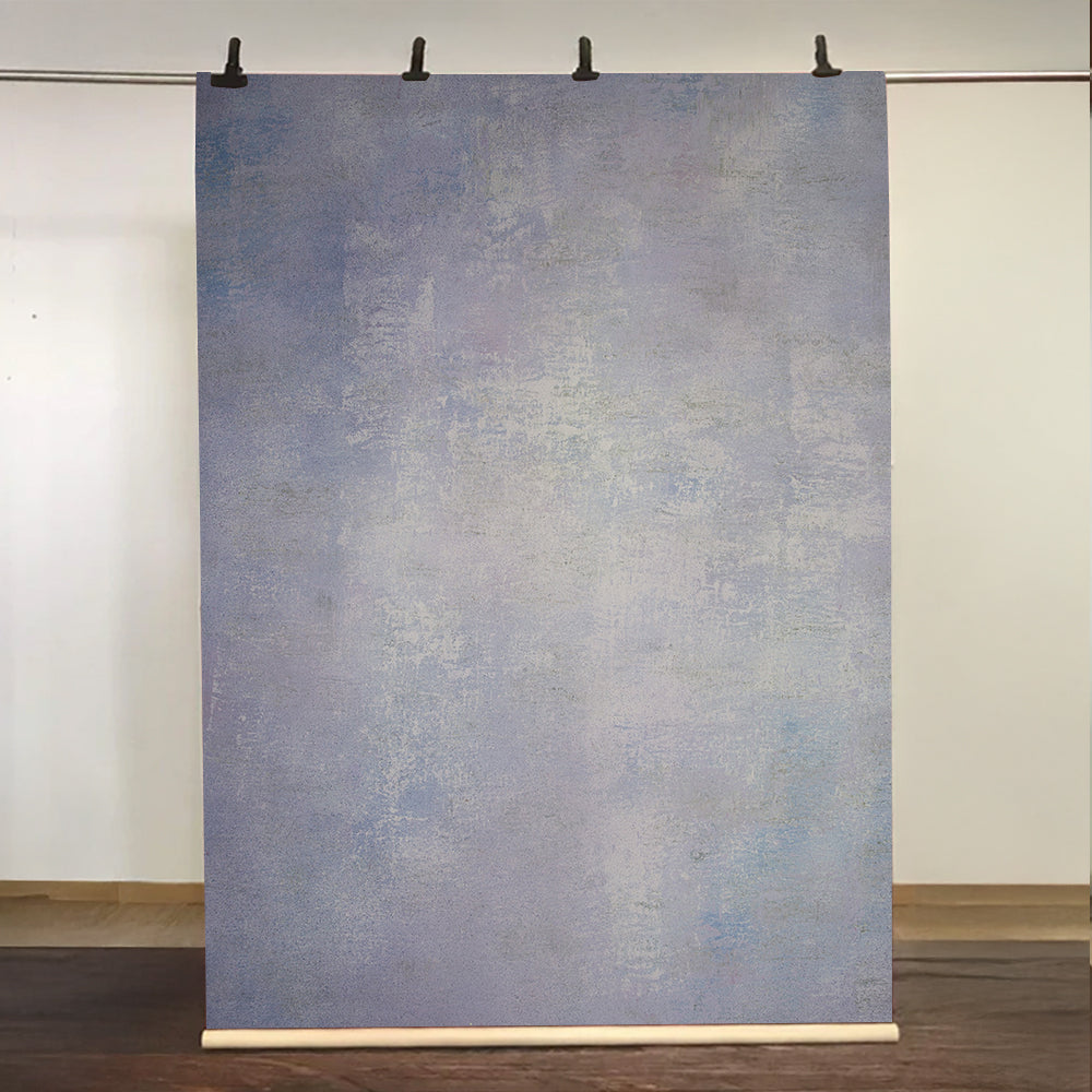 Kate 5x7pi Texture abstraite Bleu d'eau Violet Toile de fond Peinte à la main - Kate Backdrop FR