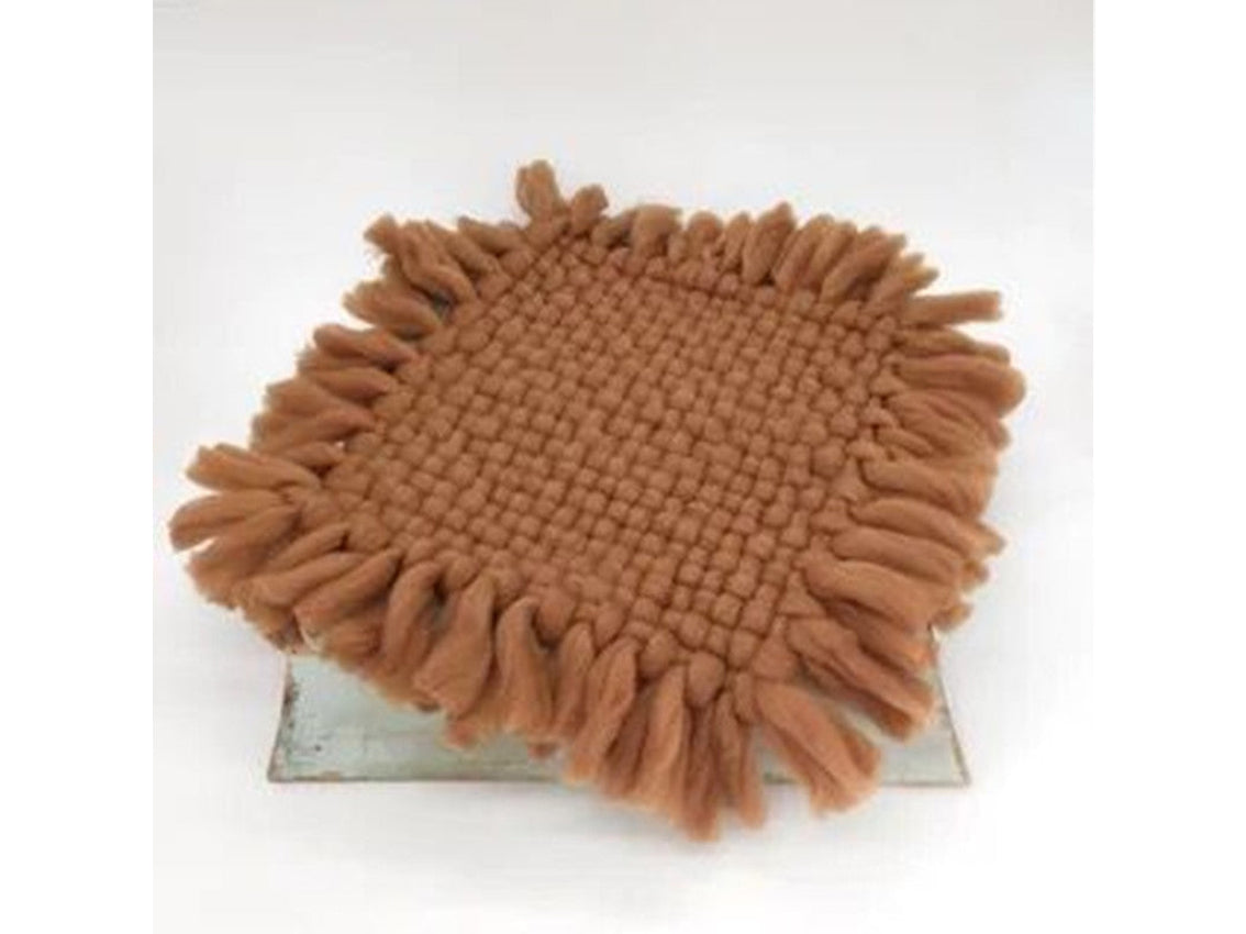 Kate Pompon Tressé Nouveau-né Accessoires Studio Photo Couverture en Fausse Fourrure - Kate Backdrop FR