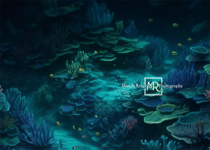 Kate Tapis de sol en caoutchouc Sous-marin Grotte conçu par Mandy Ringe Photography - Kate Backdrop FR