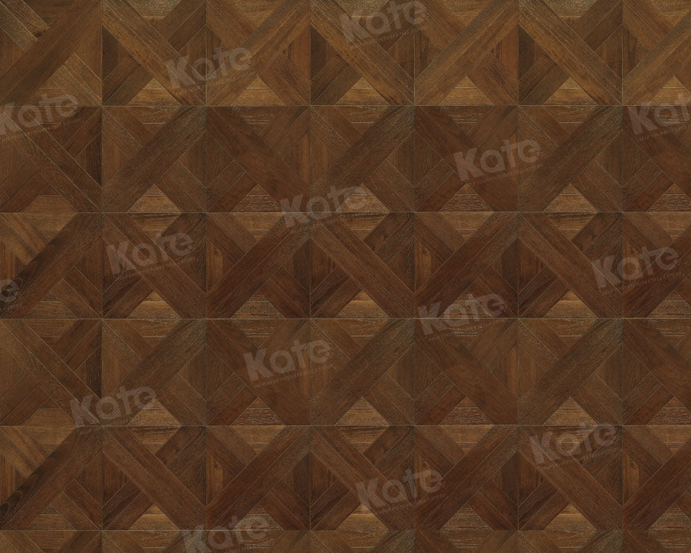 Kate Tapis de sol en caoutchouc Marron foncé Diamant - Kate Backdrop FR