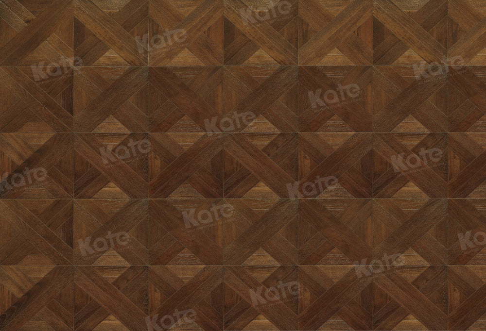 Kate Tapis de sol en caoutchouc Marron foncé Diamant - Kate Backdrop FR
