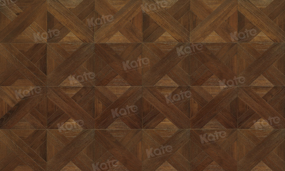 Kate Tapis de sol en caoutchouc Marron foncé Diamant - Kate Backdrop FR