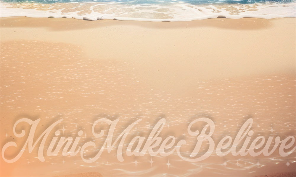 Kate Été Mer Plage Tapis de sol en Caoutchouc conçue par Mini MakeBelieve - Kate Backdrop FR