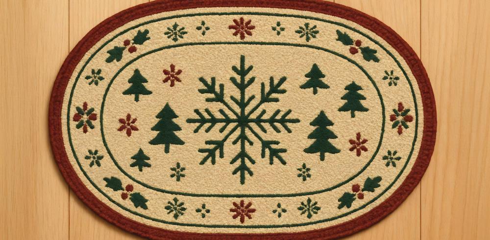 Kate Bois Tapis Sapin Noël Tapis de sol en Caoutchouc pour la photographie