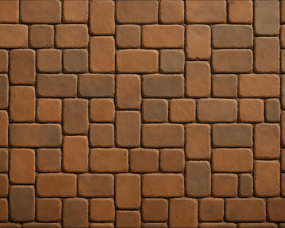 Kate Pierre Pavés Marron Tapis de sol en Caoutchouc conçue par Mini MakeBelieve