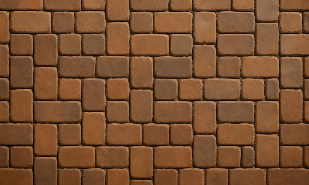 Kate Pierre Pavés Marron Tapis de sol en Caoutchouc conçue par Mini MakeBelieve