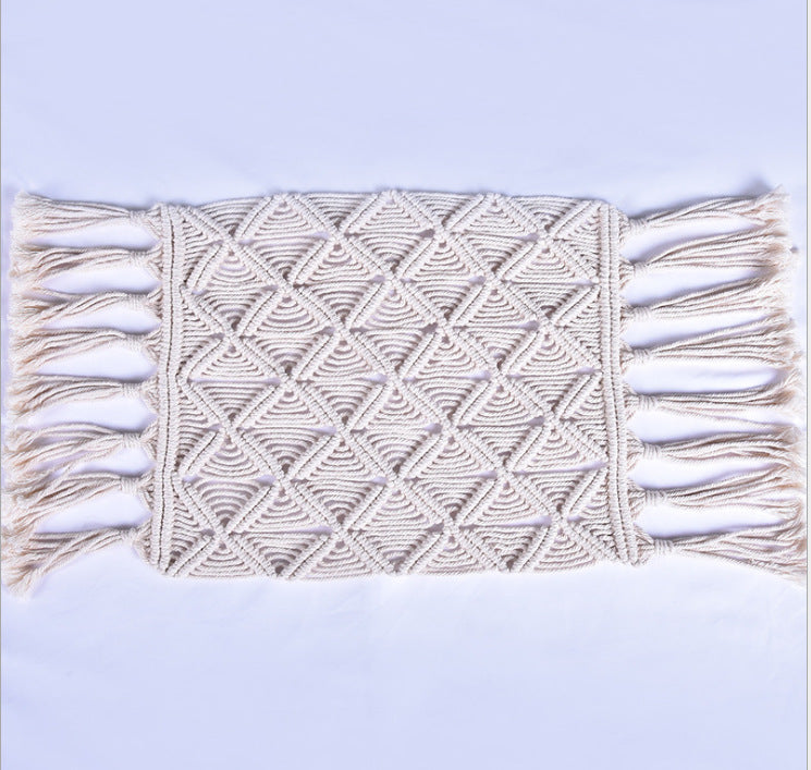 Kate Bohème Couverture en Chanvre Tissée à la main - Kate Backdrop FR