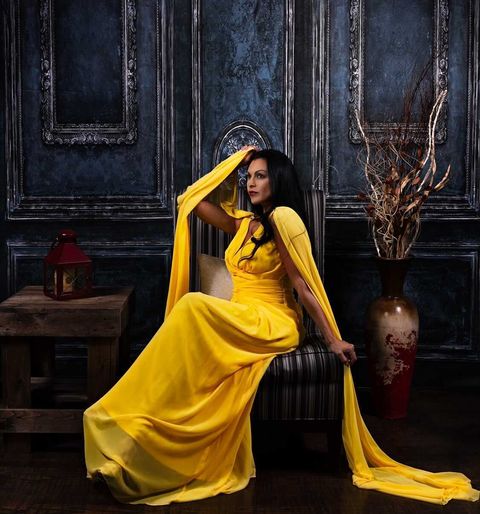 Kate Rétro Bleu Mur Porte Mariage Toile de fond pour la photographie - Kate Backdrop FR