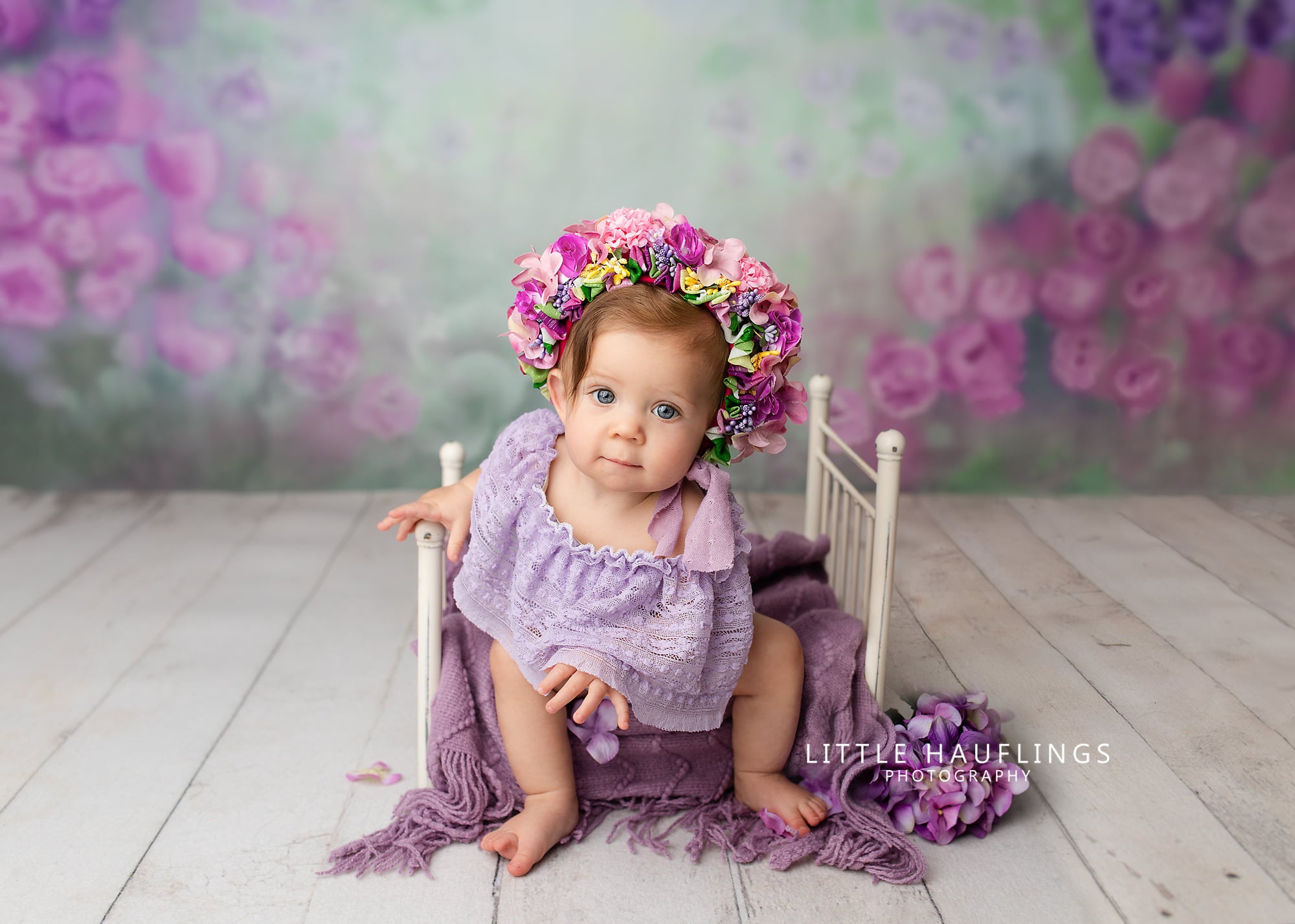 Kate Beaux-Arts Flou Fleurs Toile de fond pour la photographie - Kate Backdrop FR