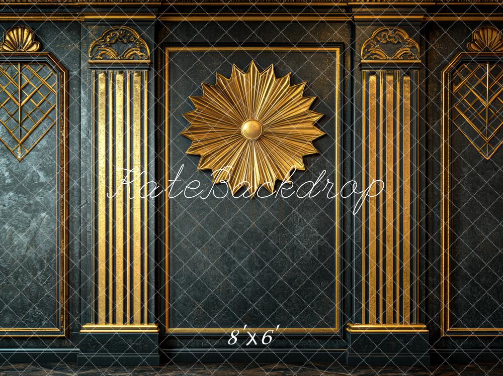 Kate Gatsby Mur Doré Art Déco Toile de fond conçue par Mini MakeBelieve - Kate Backdrop FR