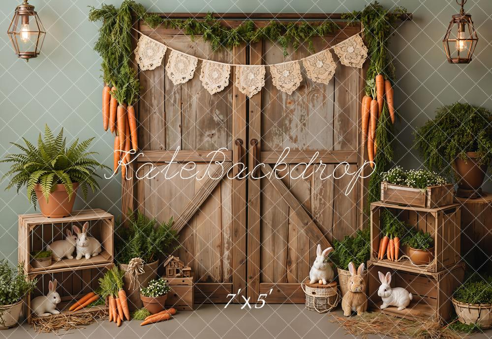 Kate Lapin Carottes Porte Bois Toile de fond conçue par Emetselch