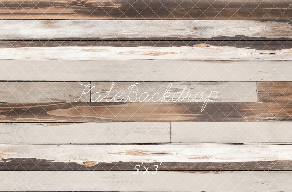 Kate Bois Vieilli Beige Brun Sol Toile de fond conçue par Emetselch