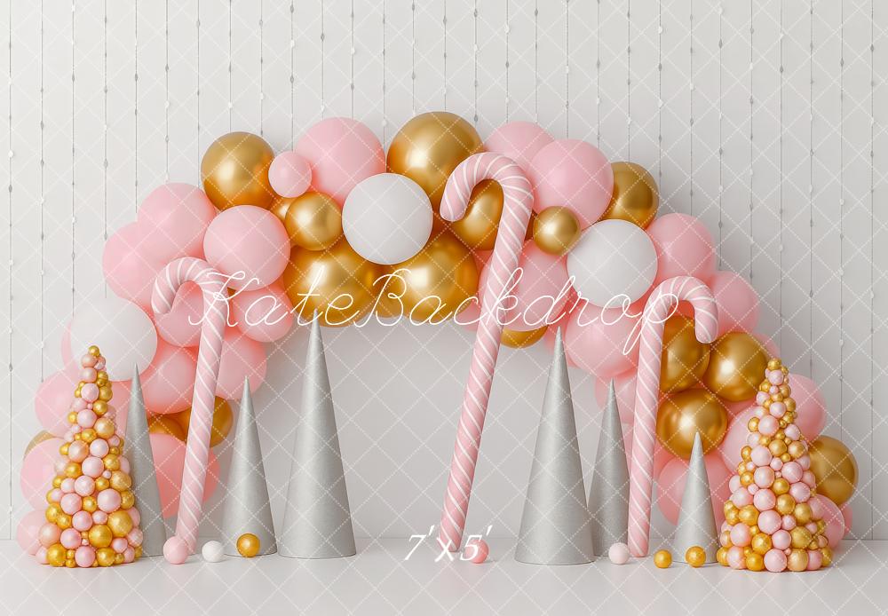 Kate Arc Ballons Sucre D Ornements Toile de fond conçue par Patty Roberts - Kate Backdrop FR