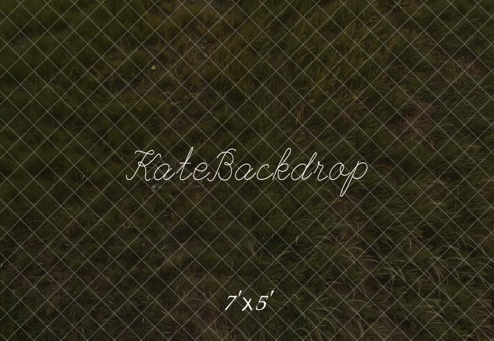 Kate Herbe Verte Texture Sol Toile de fond conçue par Emetselch - Kate Backdrop FR