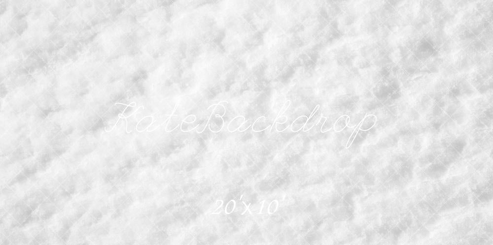 Kate Hiver Neige Blanc Sol Toile de fond conçue par Kate Image - Kate Backdrop FR