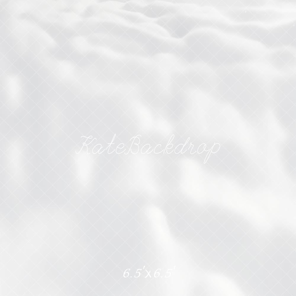 Kate Hiver Neige Blanc Texture Sol Toile de fond conçue par Kate Image - Kate Backdrop FR