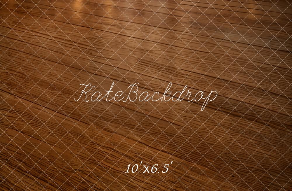 Kate Bois Texture Brun Sol Toile de fond en Polar conçue par Emetselch - Kate Backdrop FR