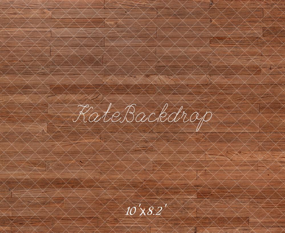 Kate Bois Texture Brun Sol Toile de fond conçue par Emetselch - Kate Backdrop FR