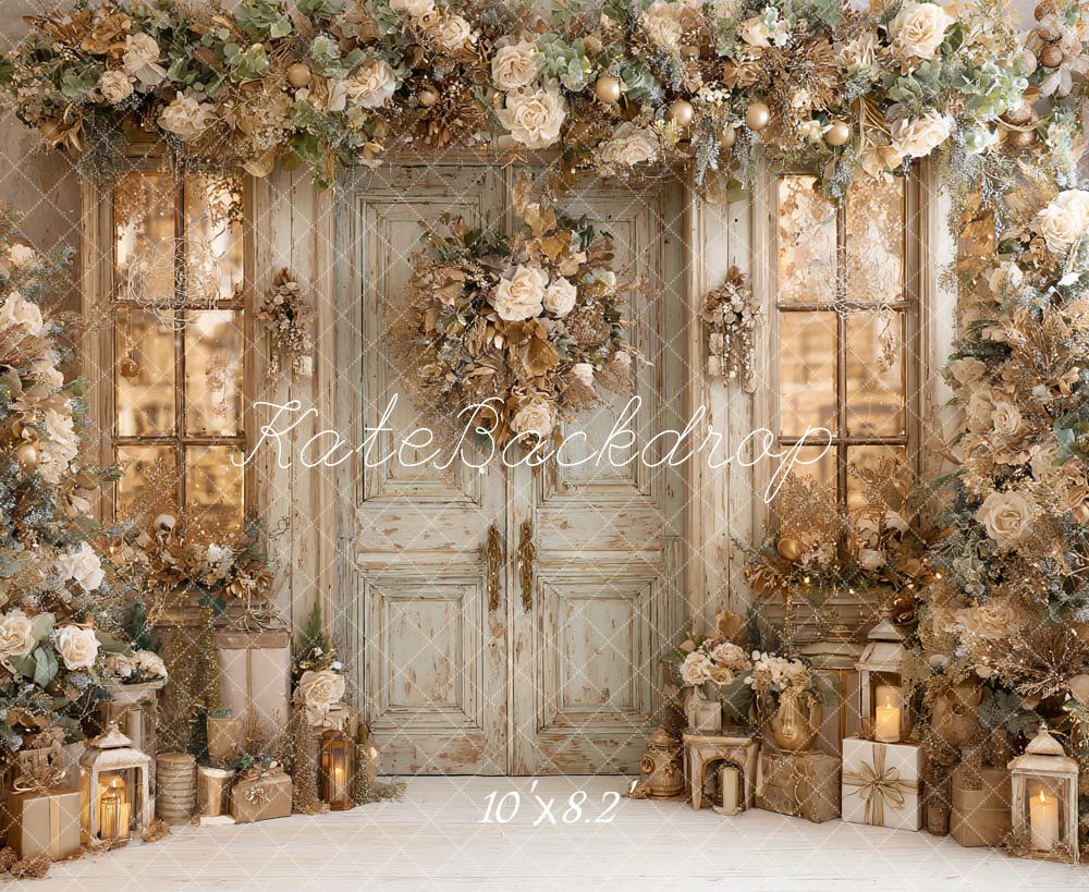 FLASH #1 Kate Noël Porte Fleurs Cadeaux Bois Toile de fond conçue par Ashley Paul