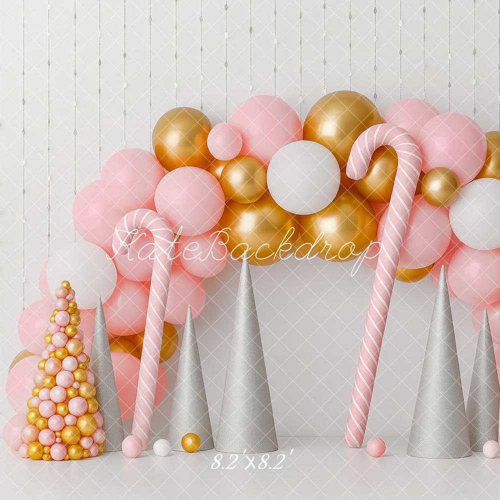 Kate Arc Ballons Sucre D Ornements Toile de fond conçue par Patty Roberts - Kate Backdrop FR