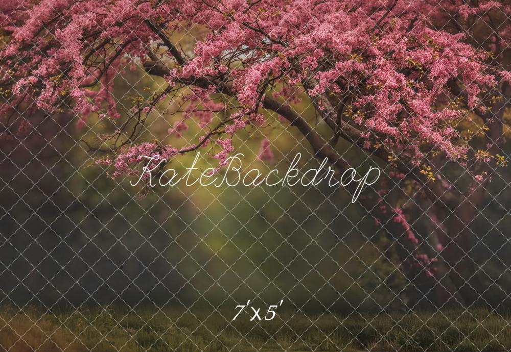 Kate Printemps Arbre Fleurs Roses Toile de fond conçue par Emetselch - Kate Backdrop FR