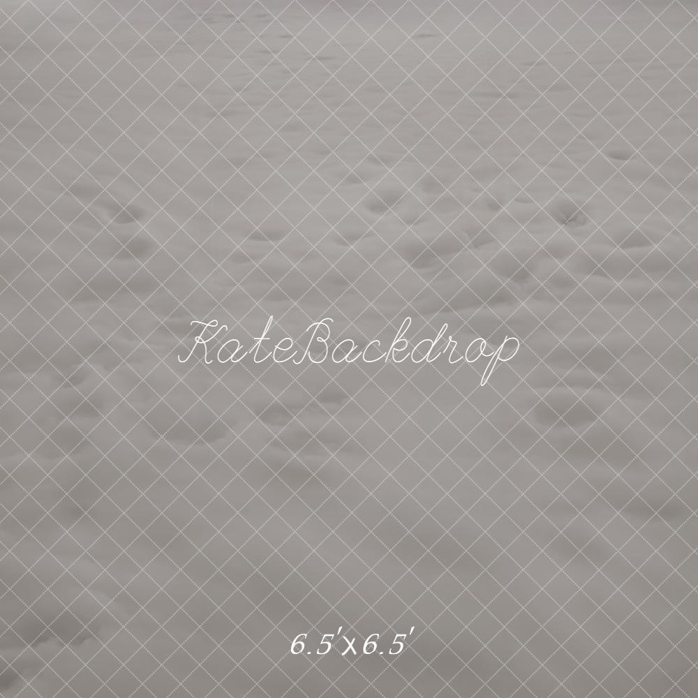 Kate Neige Gris Texture Sol Toile de fond conçue par Kate Image - Kate Backdrop FR