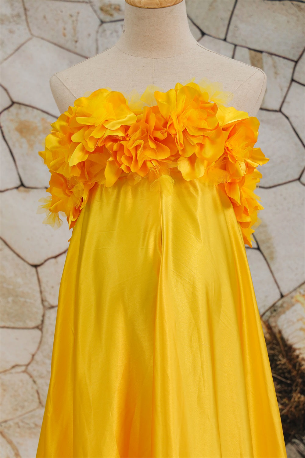 Kate Soie Synthétique Sans bretelles Robe de Grossesse pour Séance Photo - Kate Backdrop FR