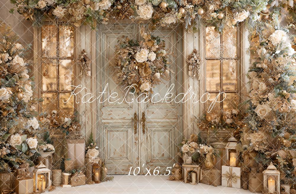 FLASH #1 Kate Noël Porte Fleurs Cadeaux Bois Toile de fond conçue par Ashley Paul