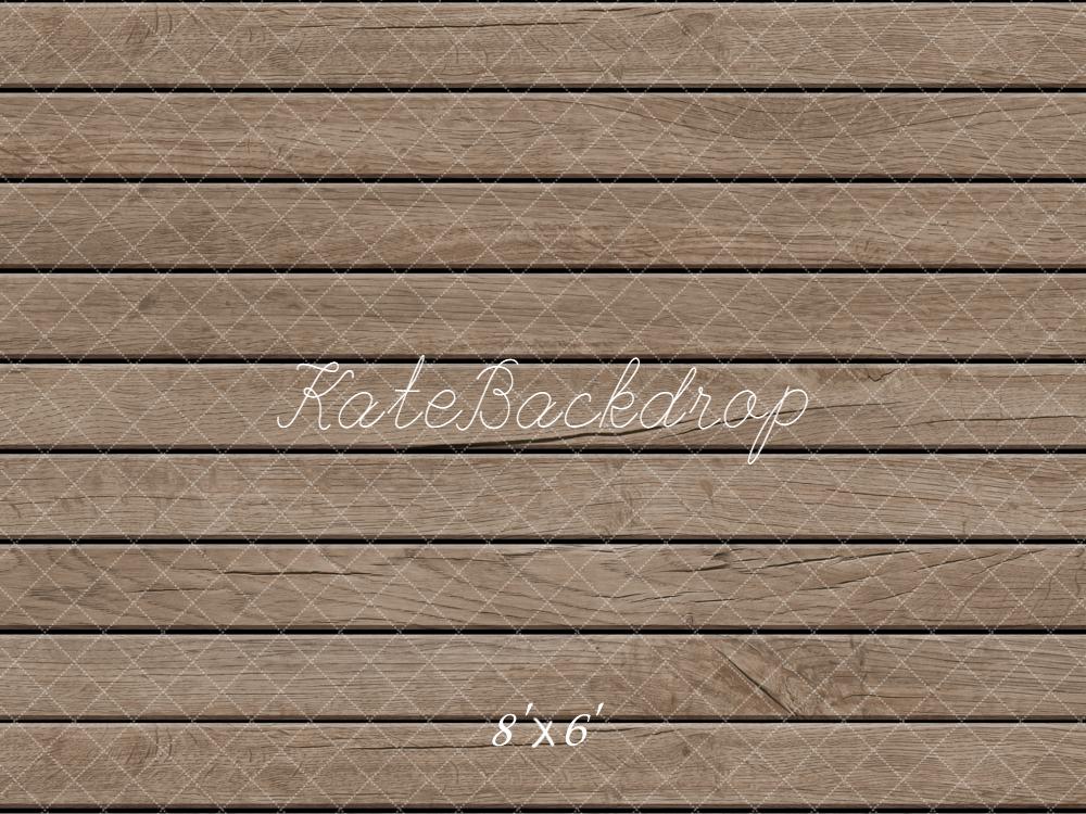 Kate Bois Texture Vintage Sol Toile de fond en Laine conçue par Emetselch - Kate Backdrop FR