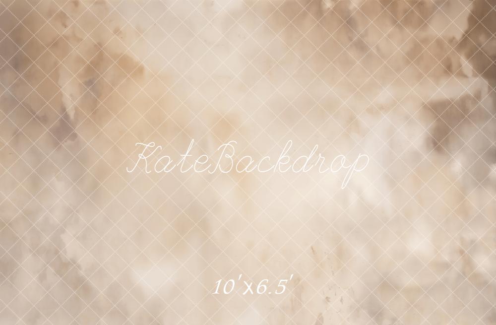 Kate Abstrait Beige Texture Mur/Sol Toile de fond conçue par Emetselch