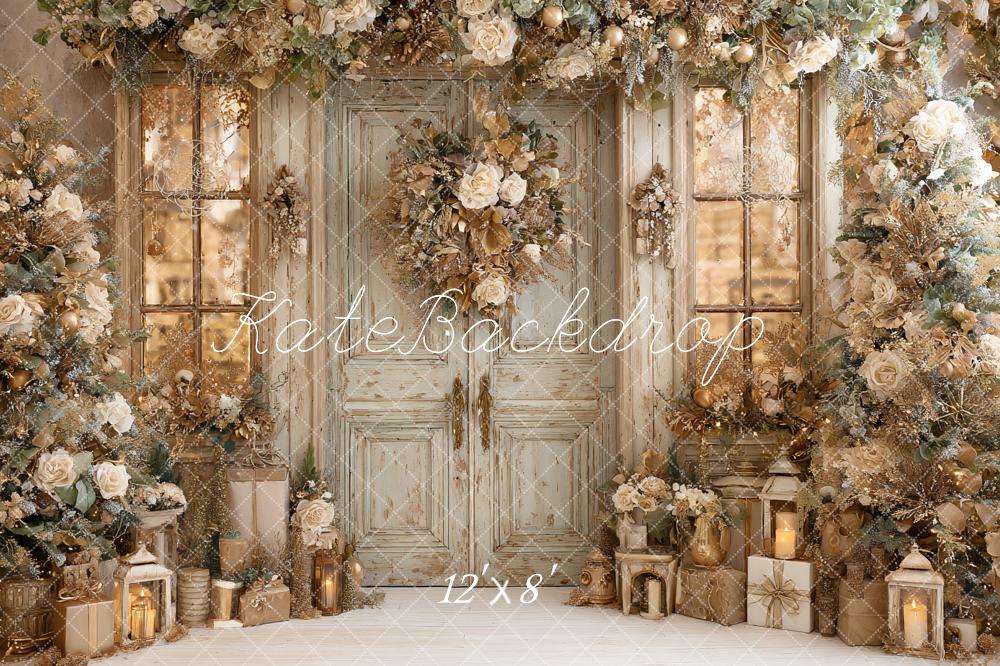 FLASH #1 Kate Noël Porte Fleurs Cadeaux Bois Toile de fond conçue par Ashley Paul