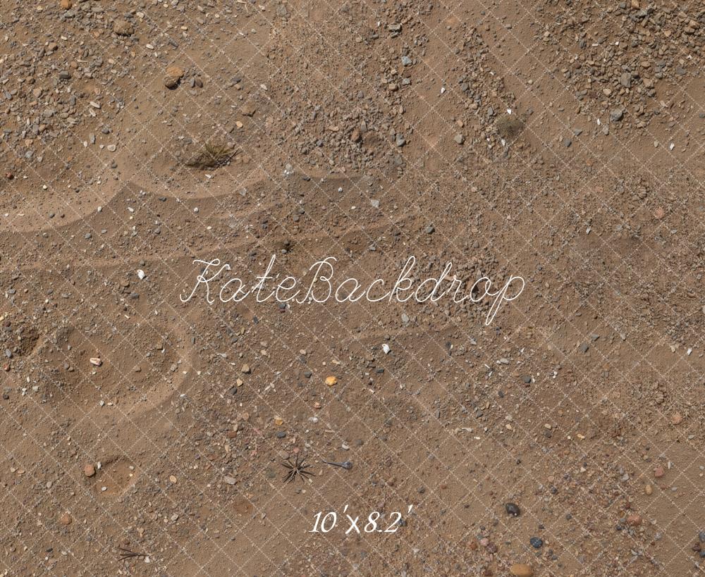Kate Sol Sable Gravier Brun Sol Toile de fond conçue par kate image - Kate Backdrop FR