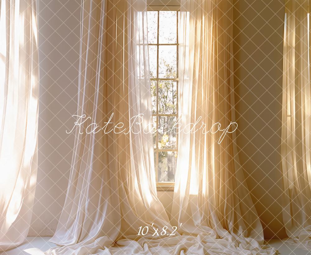 Kate Fenêtre Rideaux Voilage Lumière Toile de fond conçue par Mini MakeBelieve
