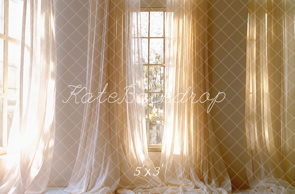 Kate Fenêtre Rideaux Voilage Lumière Toile de fond conçue par Mini MakeBelieve