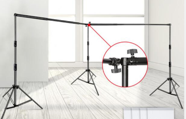 Kate 20x10pi(6x3m) Cadre de support pour Ensemble de chambre (y compris 8 clips + une mallette de transport) - Kate Backdrop FR