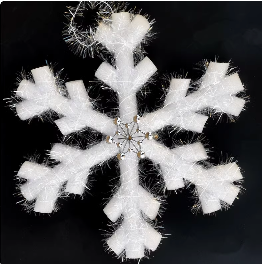 Kate Flocons de neige en Mousse 3 pièces Kit Accessoires - Kate Backdrop FR