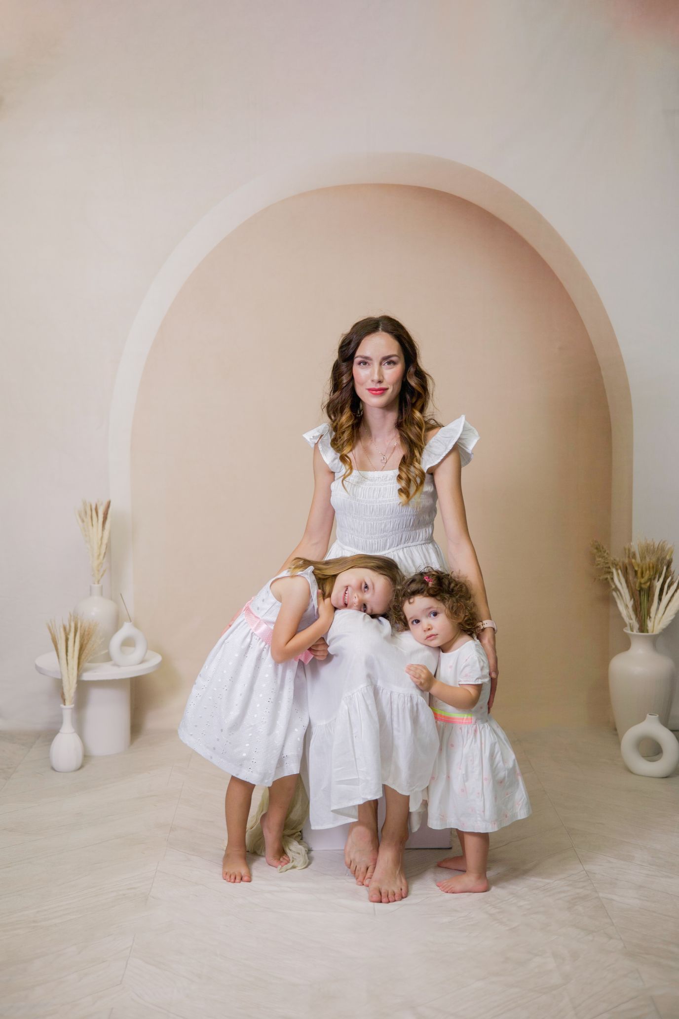 Kate Bohème Élégant Porte cintrée Style minimaliste Toile de fond conçue par Kate Image - Kate Backdrop FR