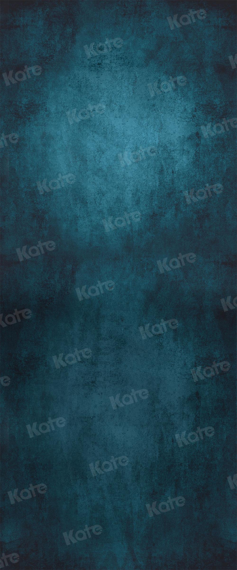 Kate Abstrait Bleu Beaux-Arts Portrait Toile de fond pour la photographie