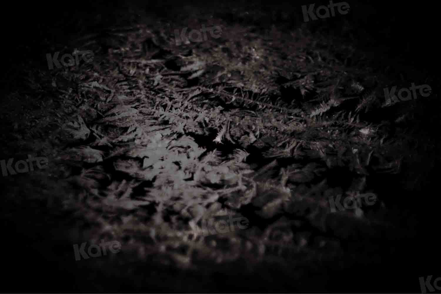 Kate Noir Abstrait Plante Sombre Toile de fond Conçu par Kate Image - Kate Backdrop FR