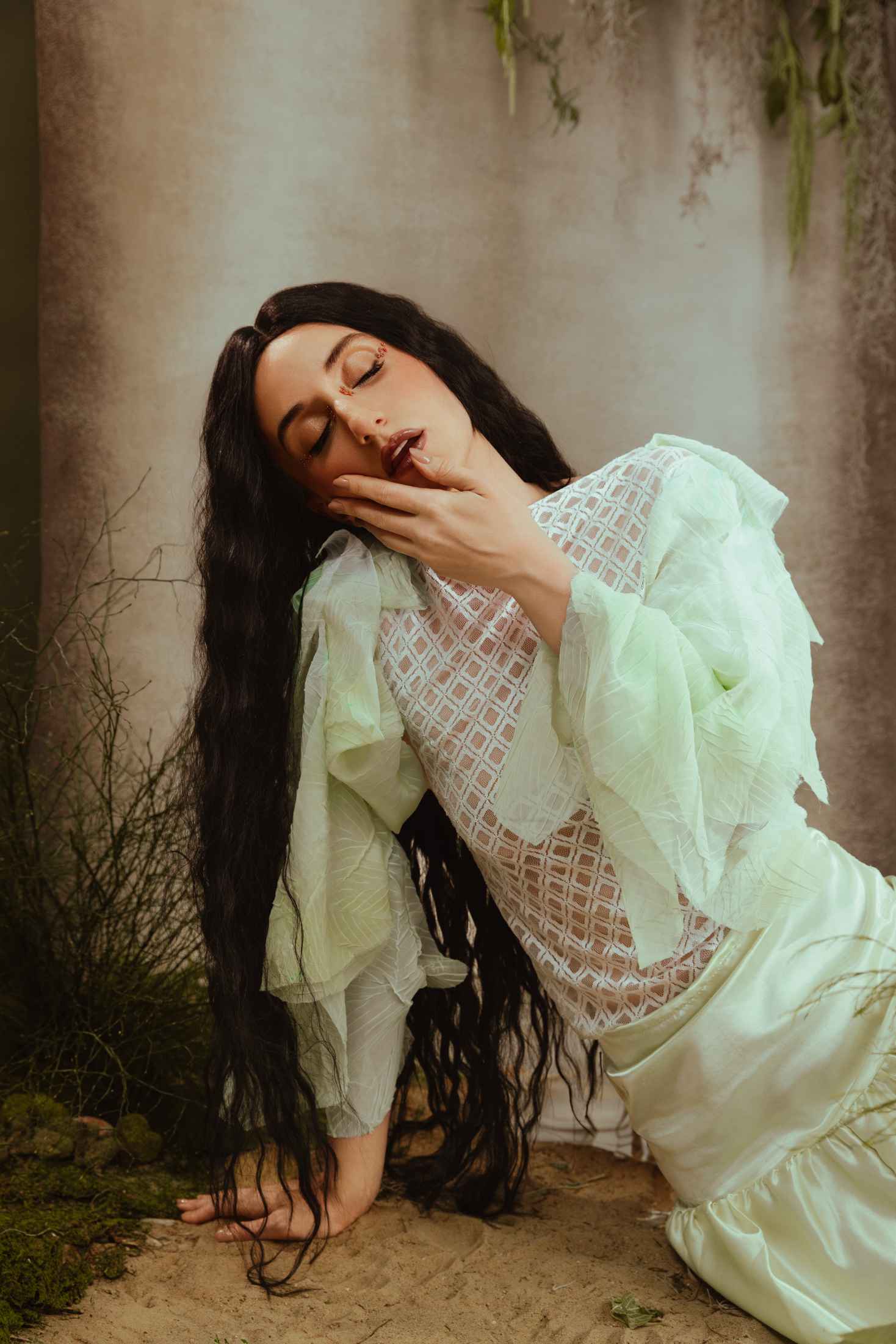 Kate Photographie Toile de fond Peinte à la main Personnalisée - Kate Backdrop FR