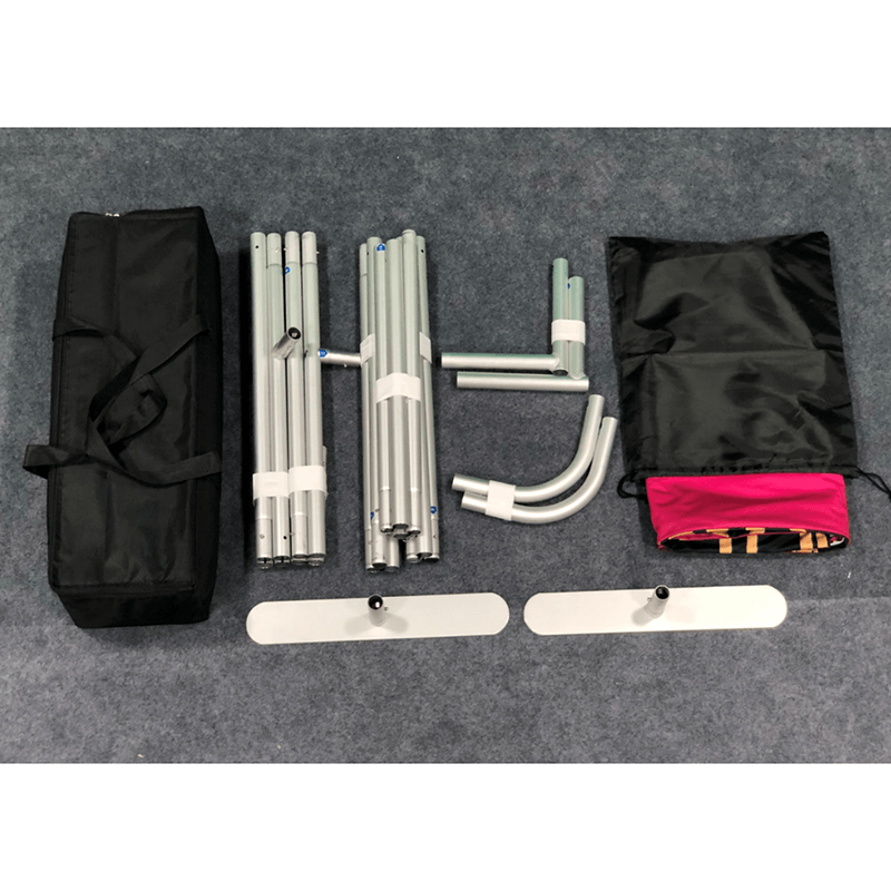 Kate Housse de Fond à Coussins en Tissu Tensionné Recto-Verso 2,4x2,3m avec Support