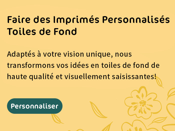 Kate Toile de fond Imprimée Personnalisée pour la photographie (taille: largeur x hauteur) - Kate Backdrop FR
