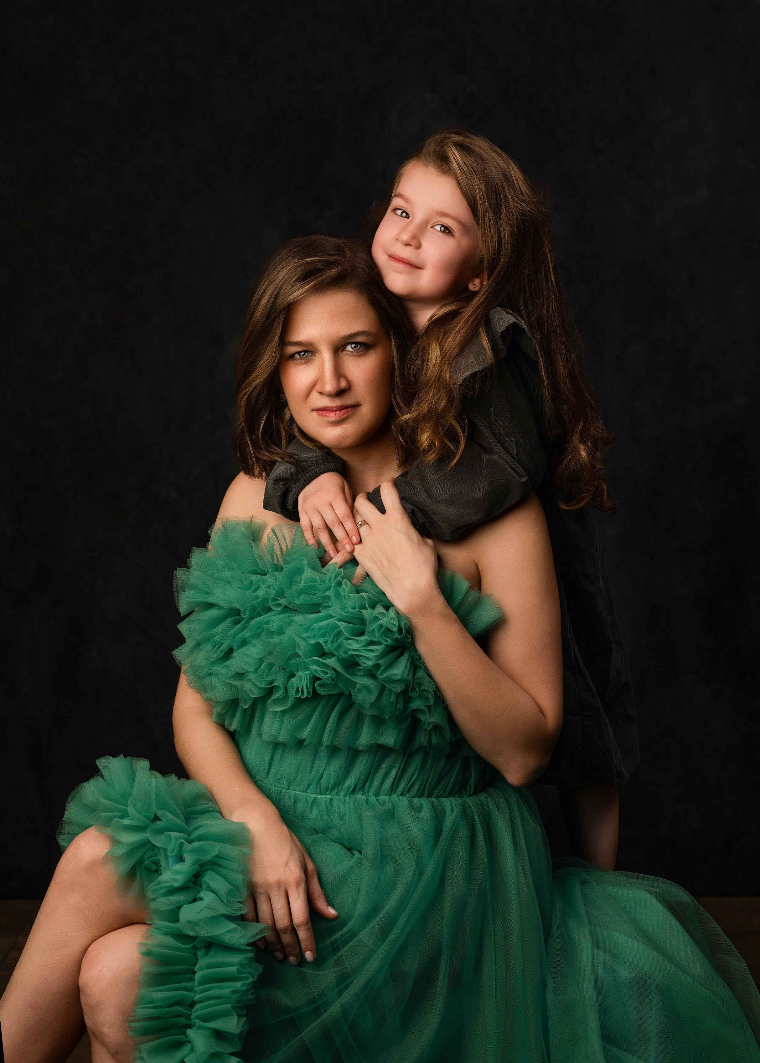 Kate Noir gris Abstrait Toile de fond pour la photographie - Kate Backdrop FR