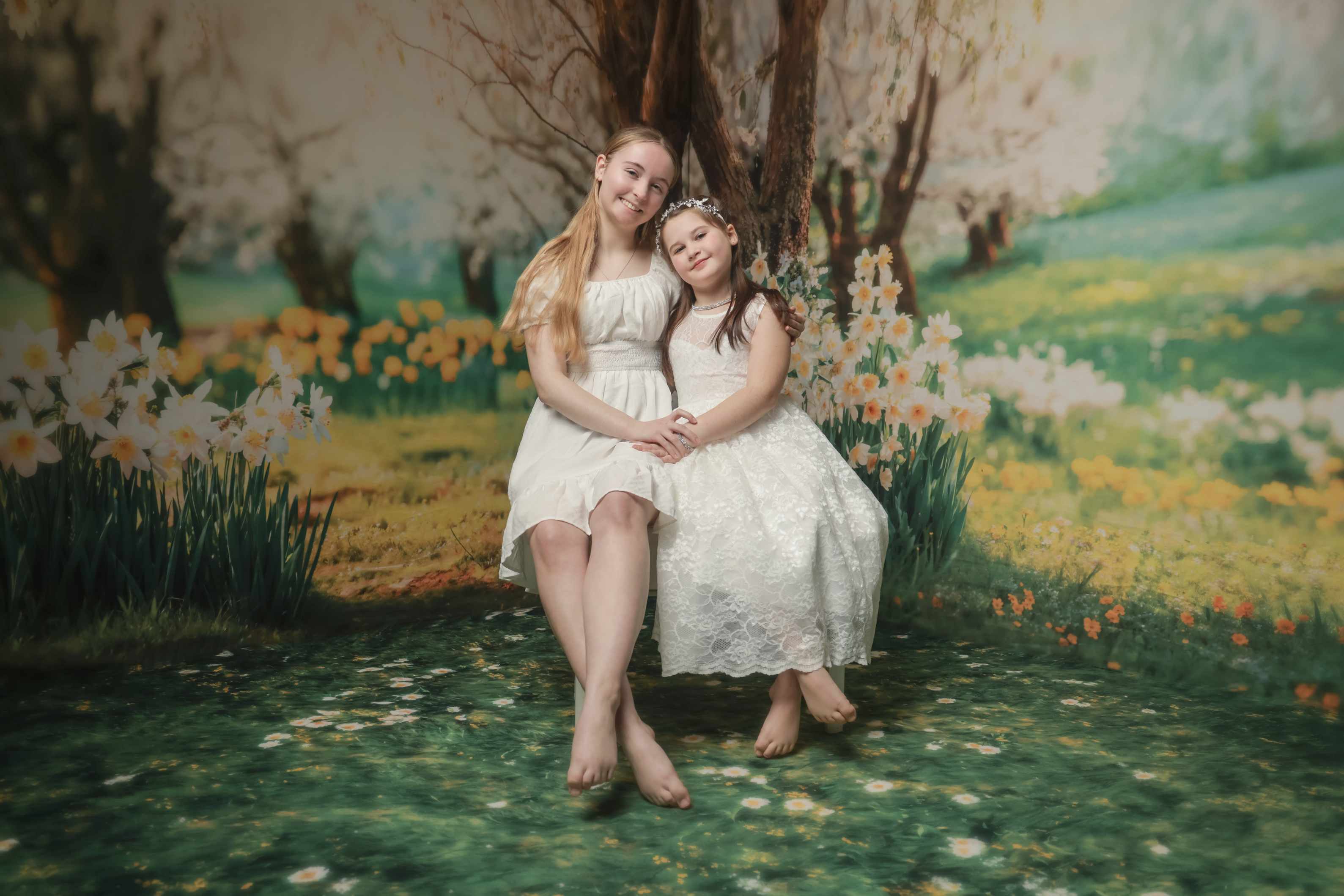 Kate Printemps Forêt Prairie Fleurs Ensemble de chambre - Kate Backdrop FR