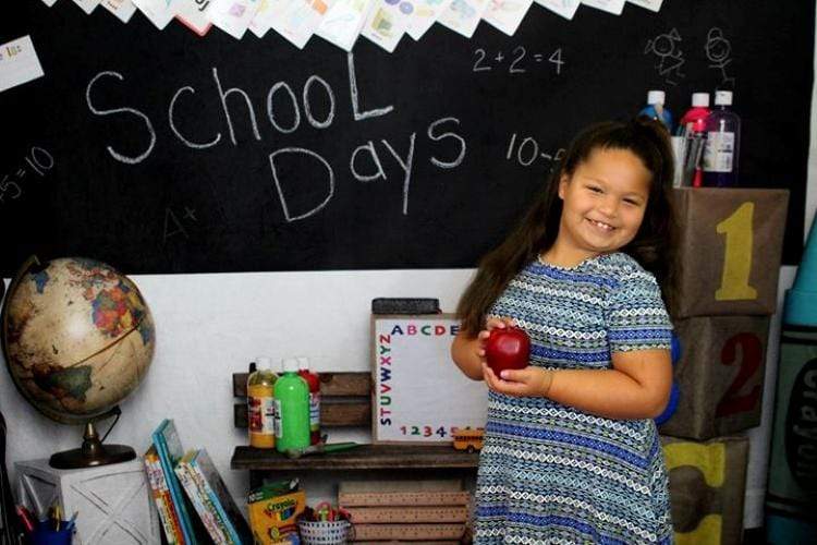 Katebackdrop£ºKate Back to School Days Backdrop for Children Photography Designed By Erin Larkins