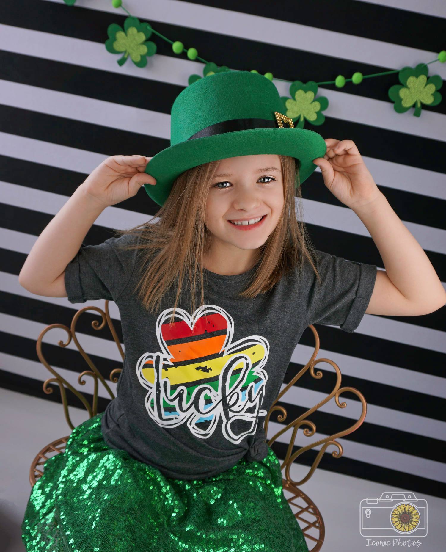 Kate Rayures Noir & Blanc Fête Anniversaire Toile de fond pour la photographie - Kate Backdrop FR