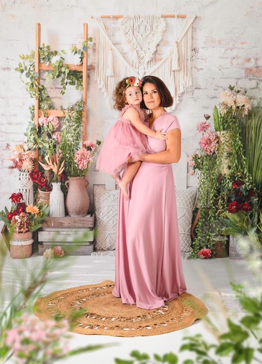 Kate Fleurs Boho Printemps Fête des mères Toile de fond conçue par Emetselch - Kate Backdrop FR