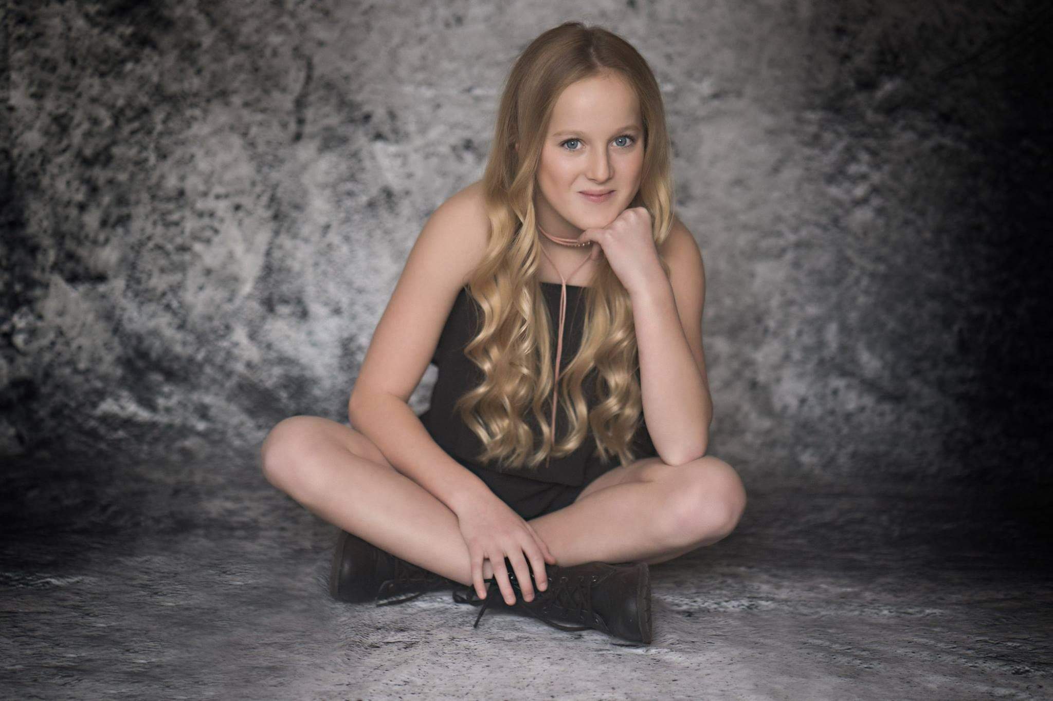 Katebackdrop:Kate Dark Concrete Abstract Textured Photo Backdrop