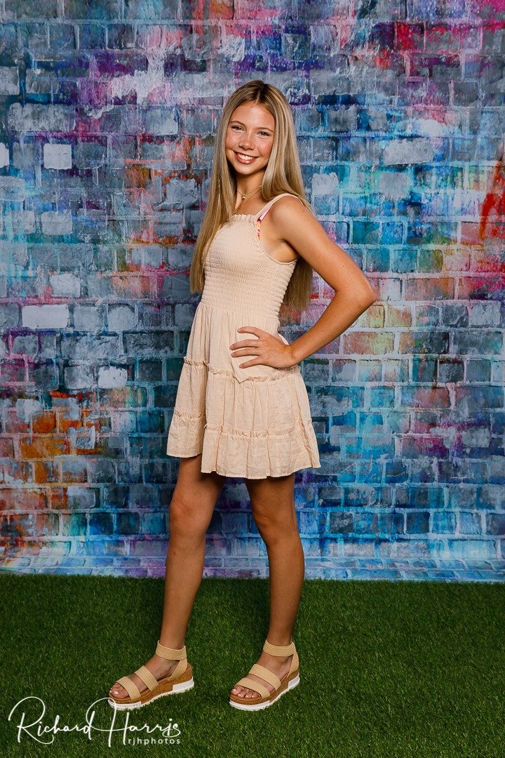 Kate Mur de briques Décors Graffiti Photographie Peinture colorée Toile de fond - Kate Backdrop FR